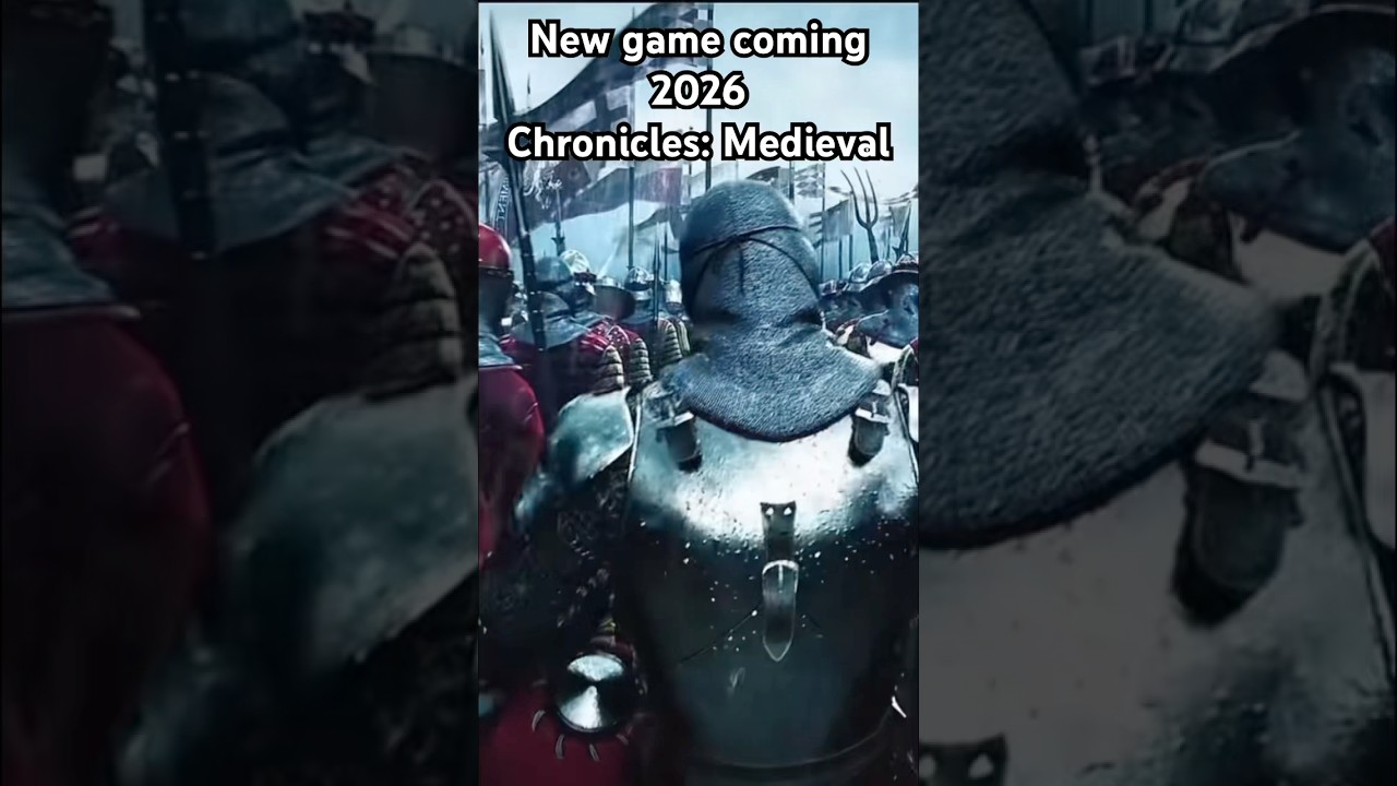 New game coming 2026 epic medieval warfare who is ready #shorts #medieval #gaming