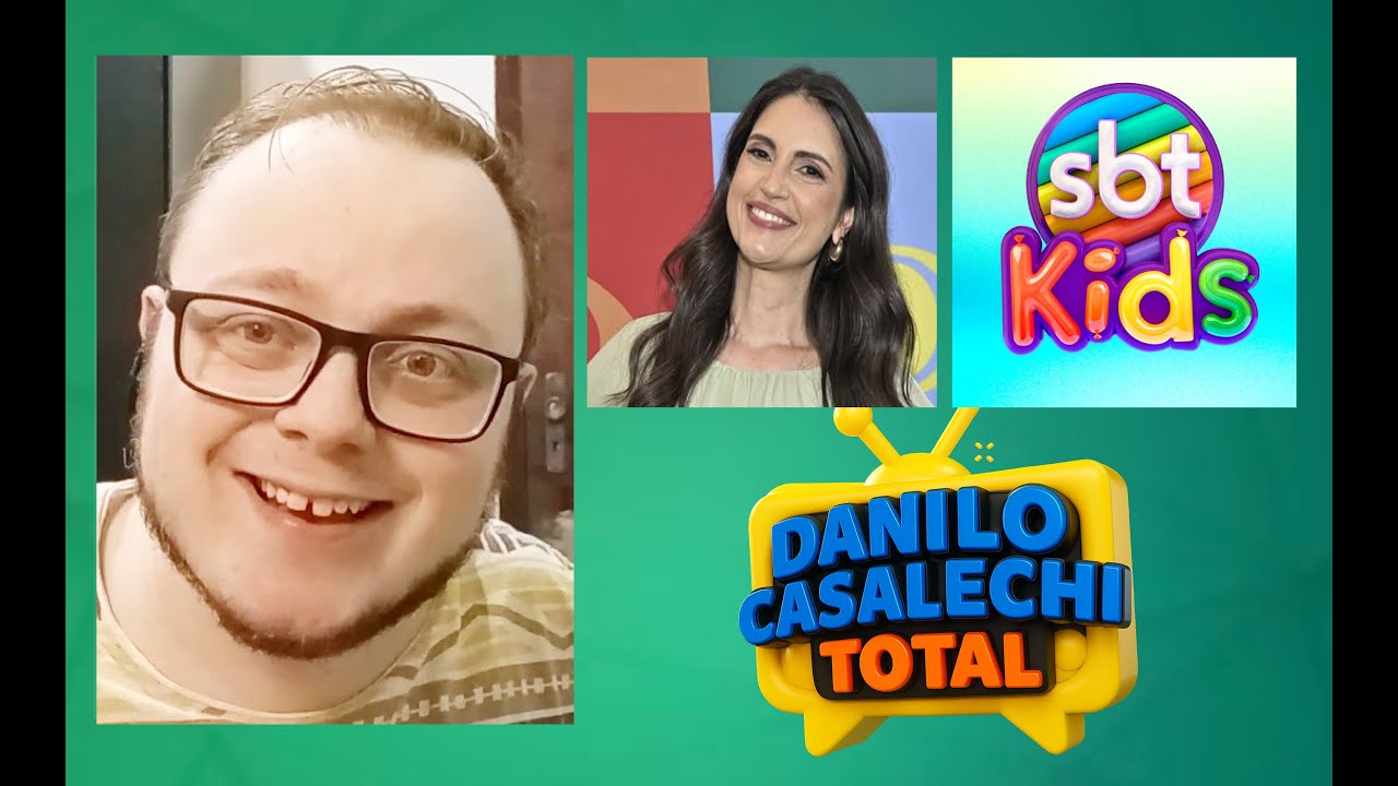 CHRIS FLORES NA BAND, SBT KIDS NO AR | Danilo Casalechi Total