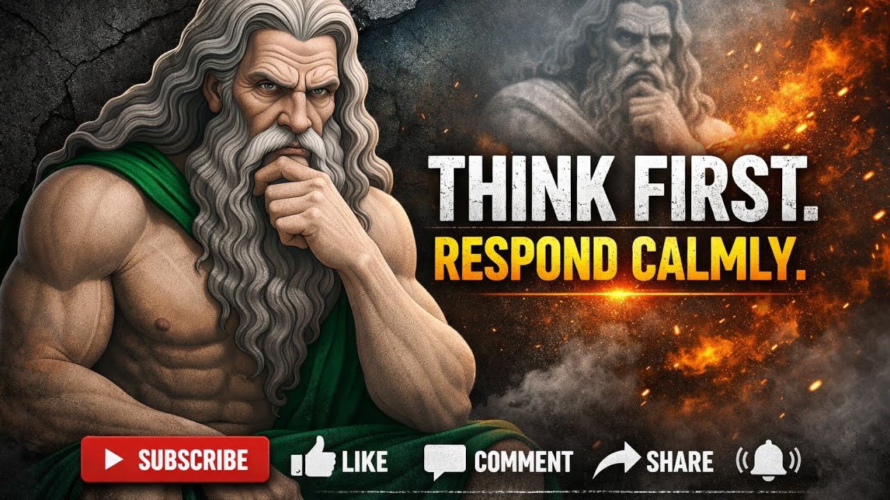 THINK FIRST.RESPOND CALMLY.