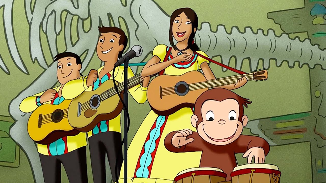 A Banda Favorita do George 🐵 George, o Curioso 🐵 Desenhos Animados