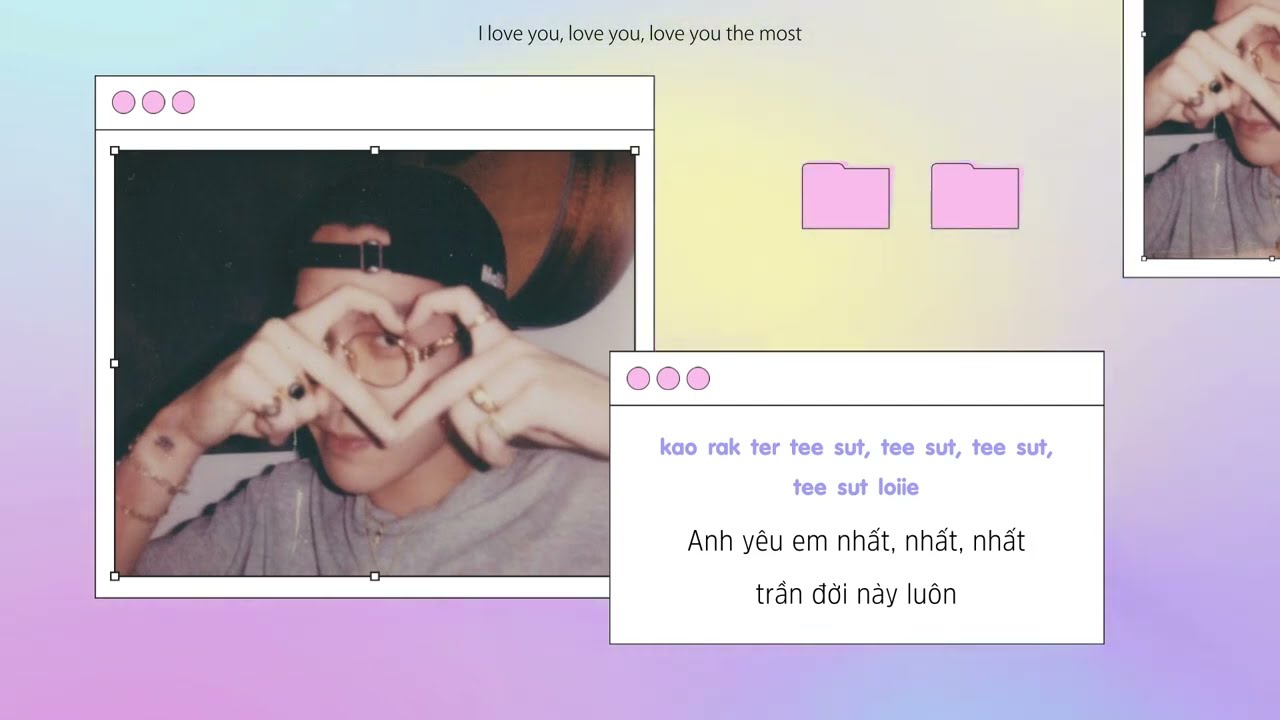 [Vietsub/Roman/Engsub] เค้ารักเธอที่สุด / Anh Yêu Em Nhất (ily) - MEYOU