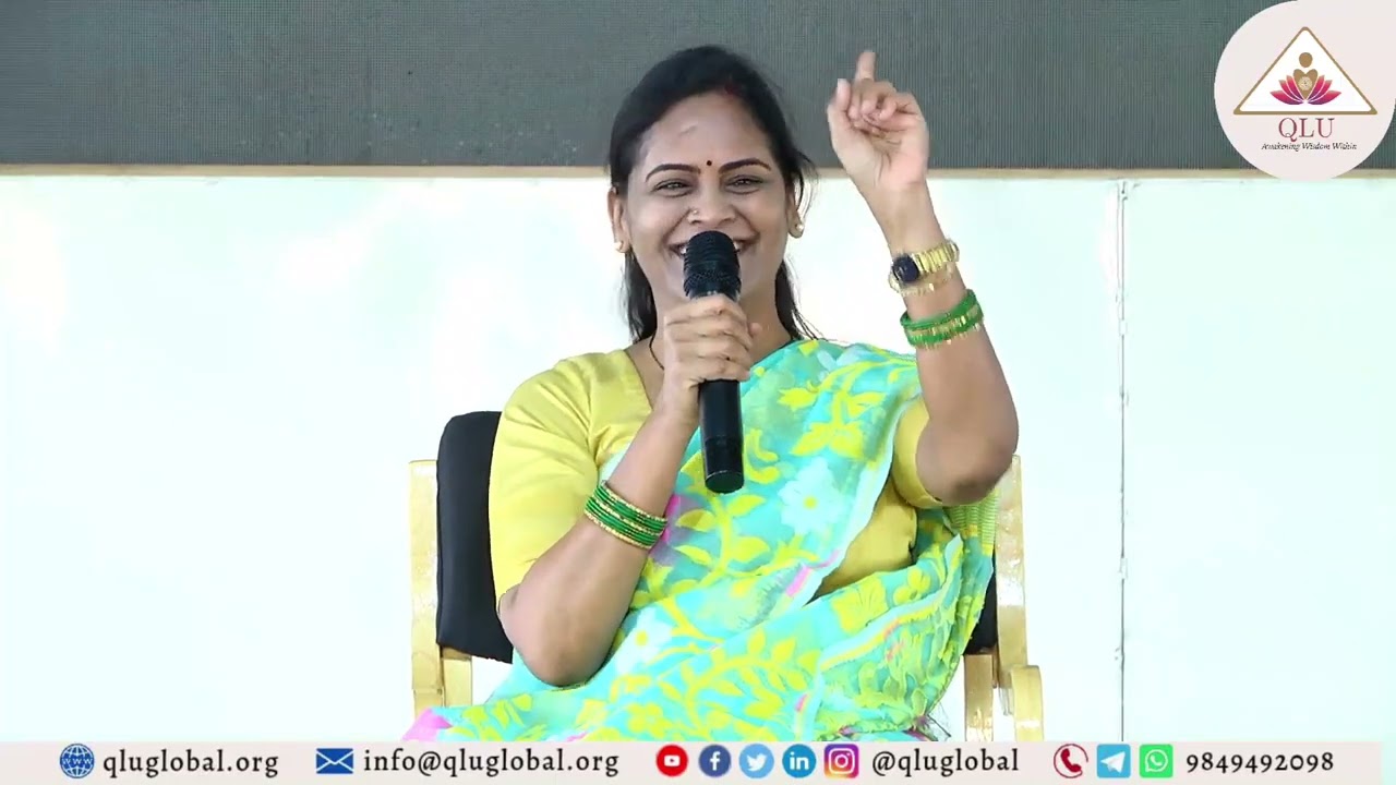 Inner Child Class in SCTP Hindi  Part 1 of 4 by QLU founder Dr  Lakshmi Newton