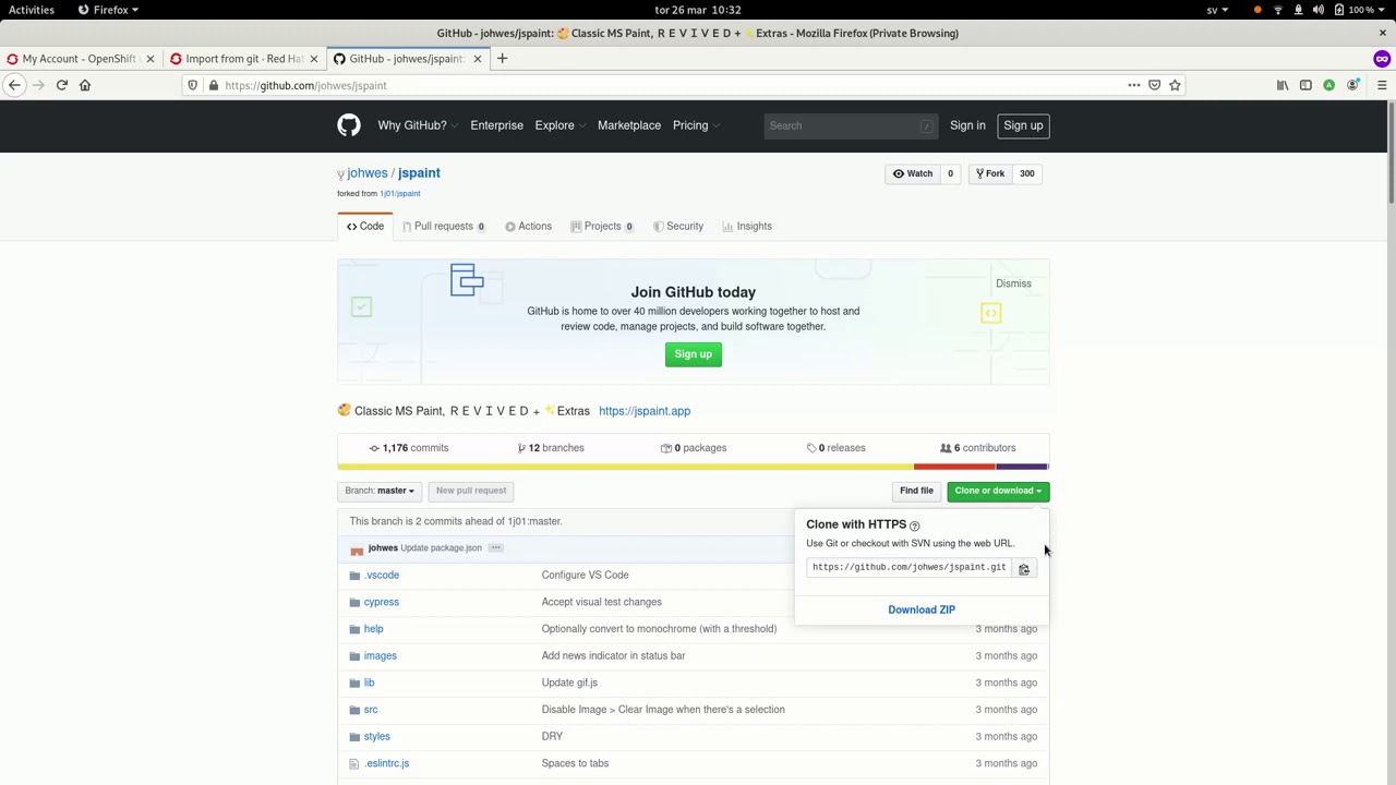 Openshift - Deploy an application from git