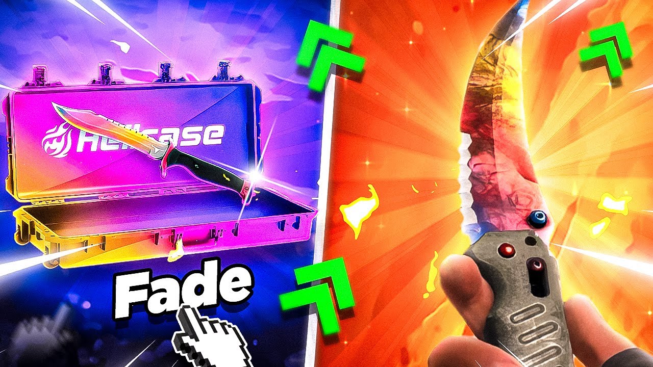 Мне выпал самый лучший из возможных дроп-объектов в кейсе Fade Case из CS2!? (Шанс 0,04%)