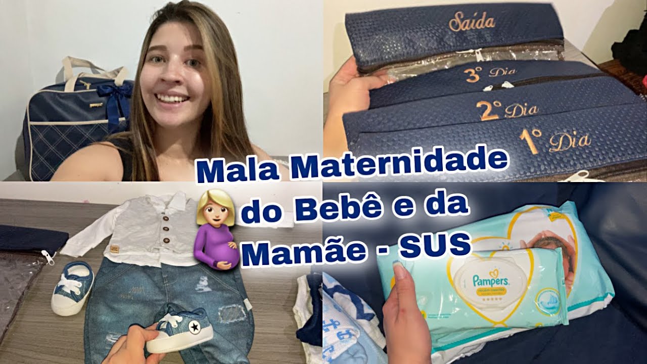 MALA MATERNIDADE DO BEBÊ E DA MAMÃE - Sus | O QUE VOU LEVAR? | Sabrina Bernini