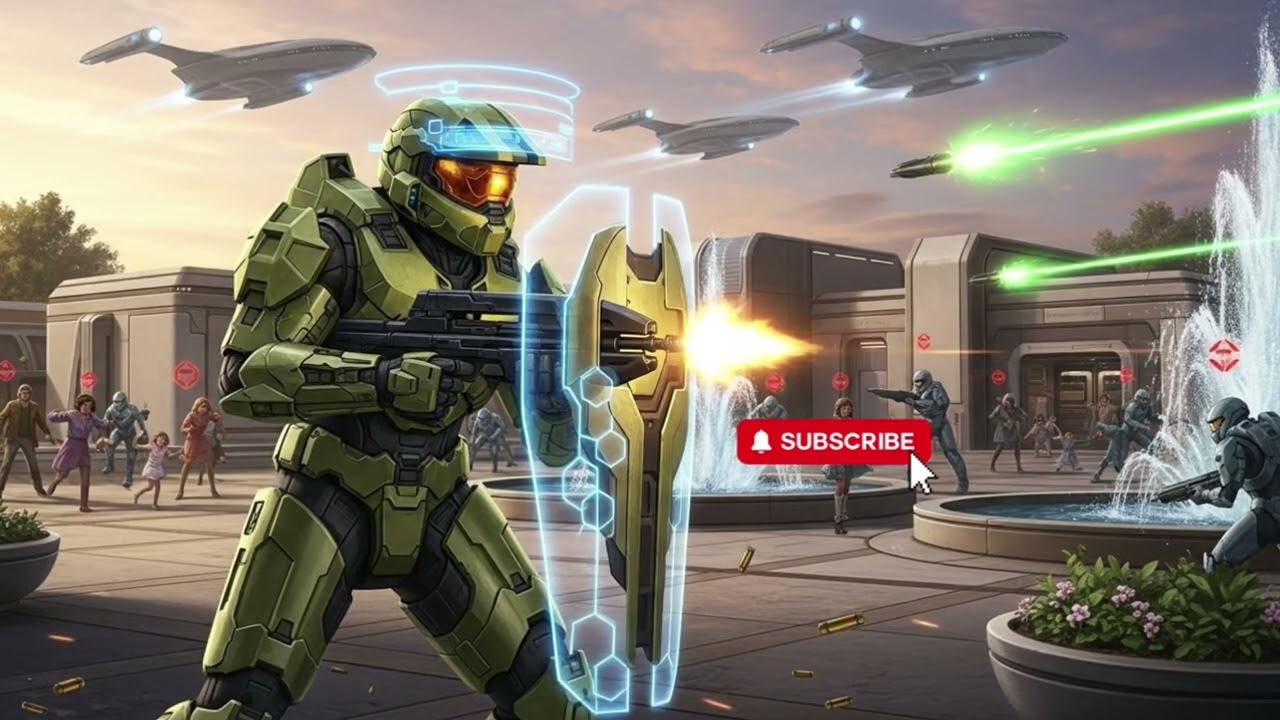 If Master Chief Awakened The Star Trek?