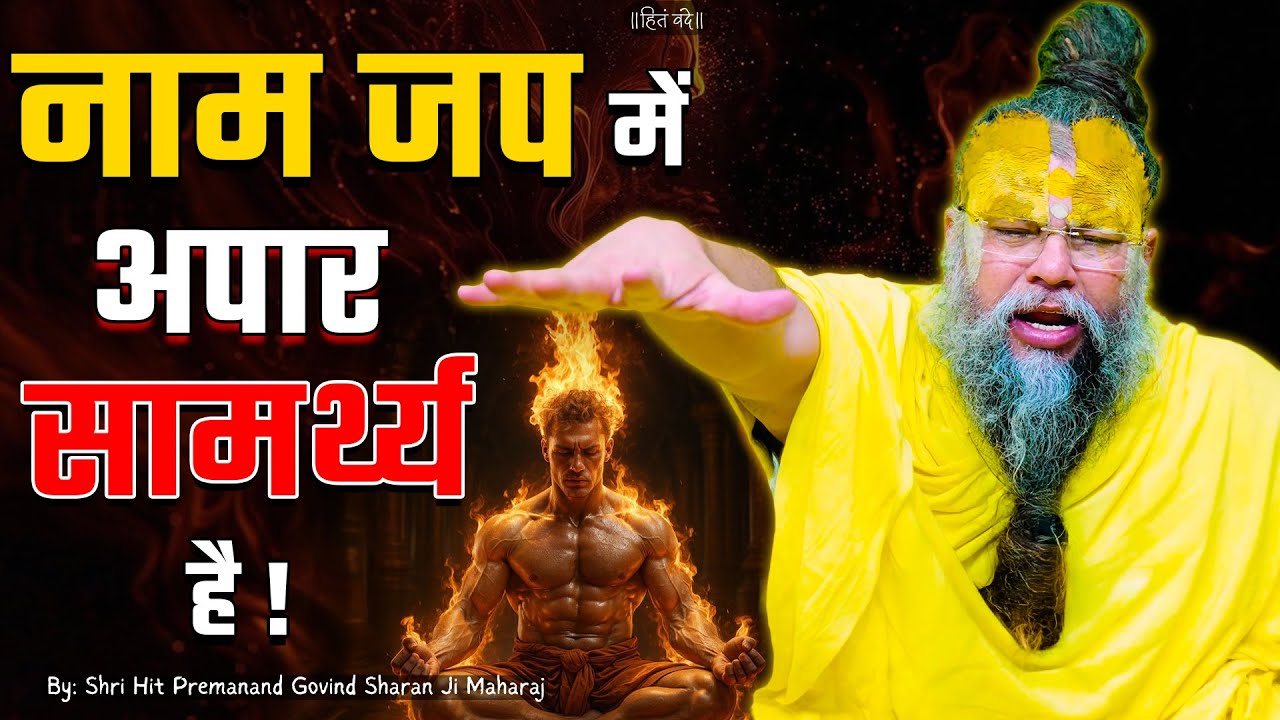 नाम जप में अपार सामर्थ्य है ! // Shri Hit Premanand Ji Maharaj