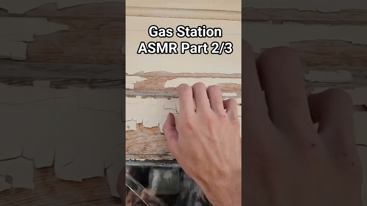 Gas Station ASMR Pt. 2/3 #asmr #gasstationasmr #antiqueasmr #publicasmr #workasmr #lofiasmr #asmrvid