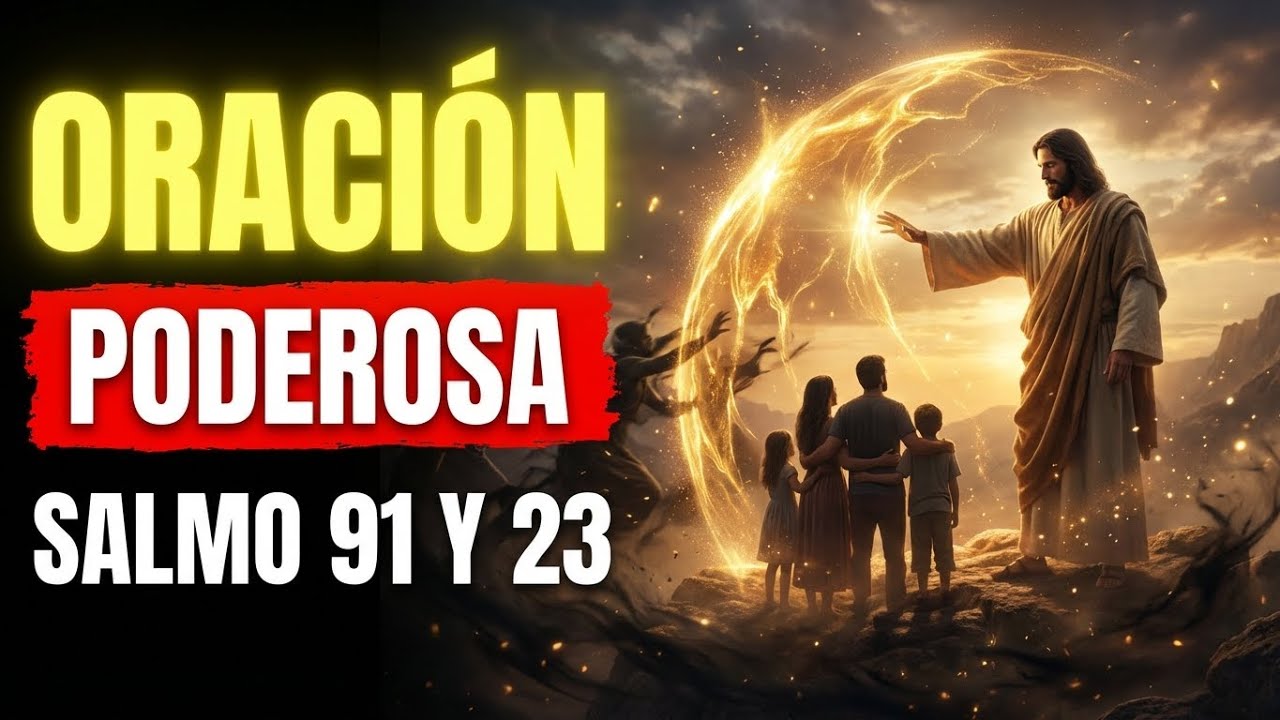 🔥 ORACIÓN PODEROSA: Activa el Manto de los Salmos 91 y 23 para un Milagro Urgente ✨