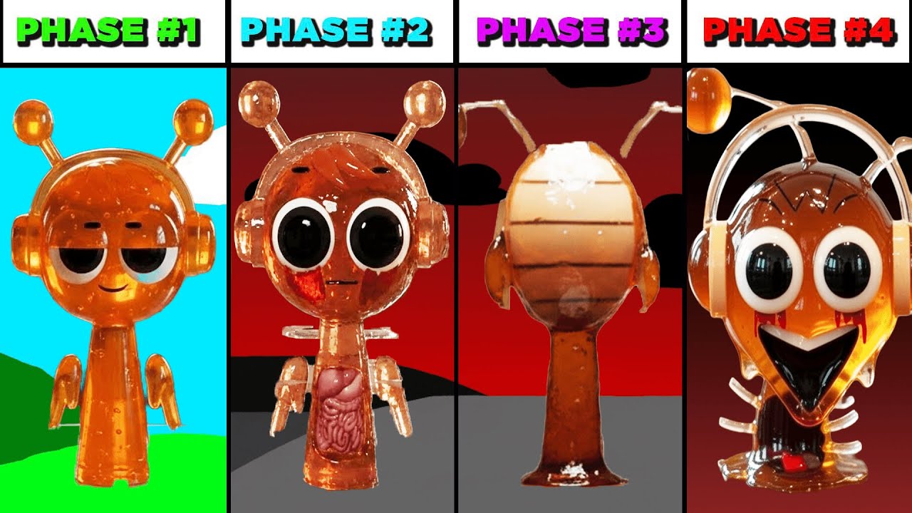 FOOD My Incredibox Sprunki OC: Oren NEW Phase 4 Compilation #sprunkioc