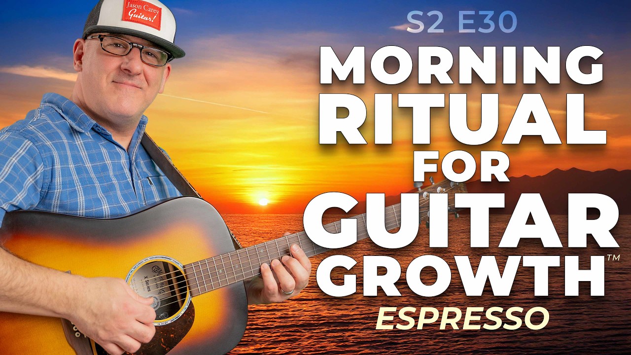 🎸 Morning Ritual for Guitar Growth S2E30 | High-BPM Permutations A Minor Pentatonic Blues Scales ☕️