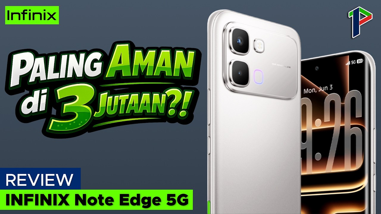 Infinix Note Edge 5G - 6500mAh Tapi Setipis Ini?! | Infinix Note Edge | Review Indonesia