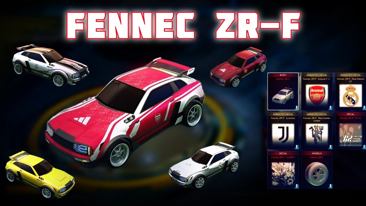 Fennec ZR-F Bundle in Rocket League Item Shop