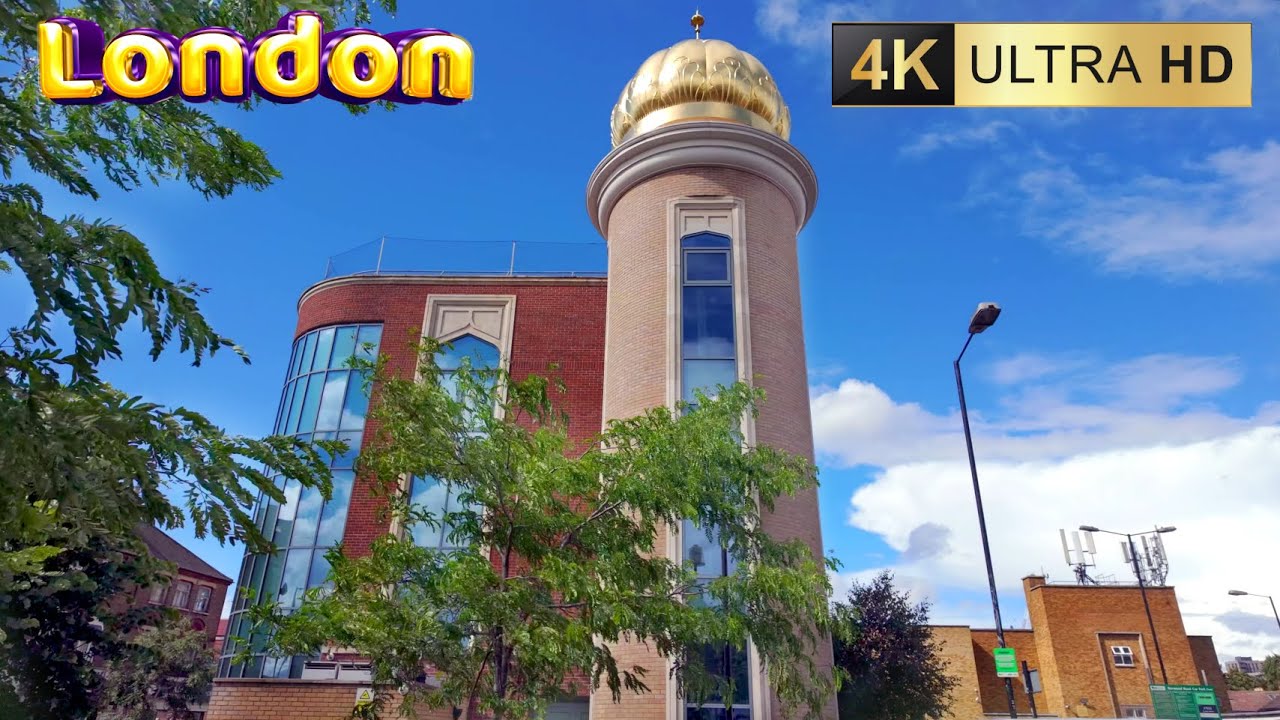 Southall in London: A Colorful Journey through The Broadway, South Road, and The Green [4K60]