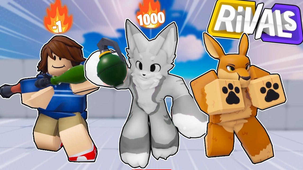 MÓJ PIESEK GRA Z NAMI w Roblox Rivals