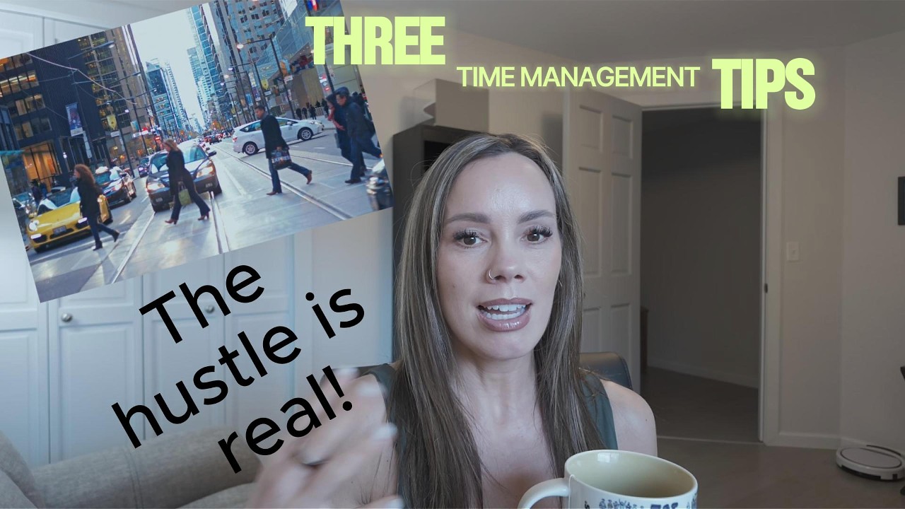 Three Easy Tips to Help Manage Your Time!