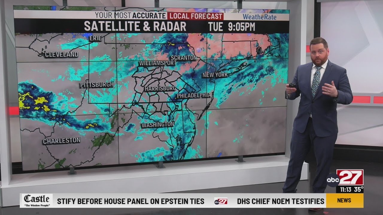 Dan's Tuesday Night Forecast