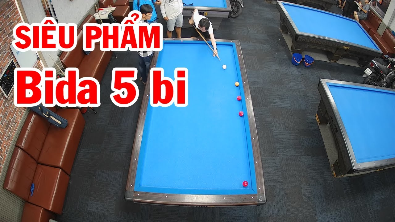 Siêu phẩm bida 5 bi
