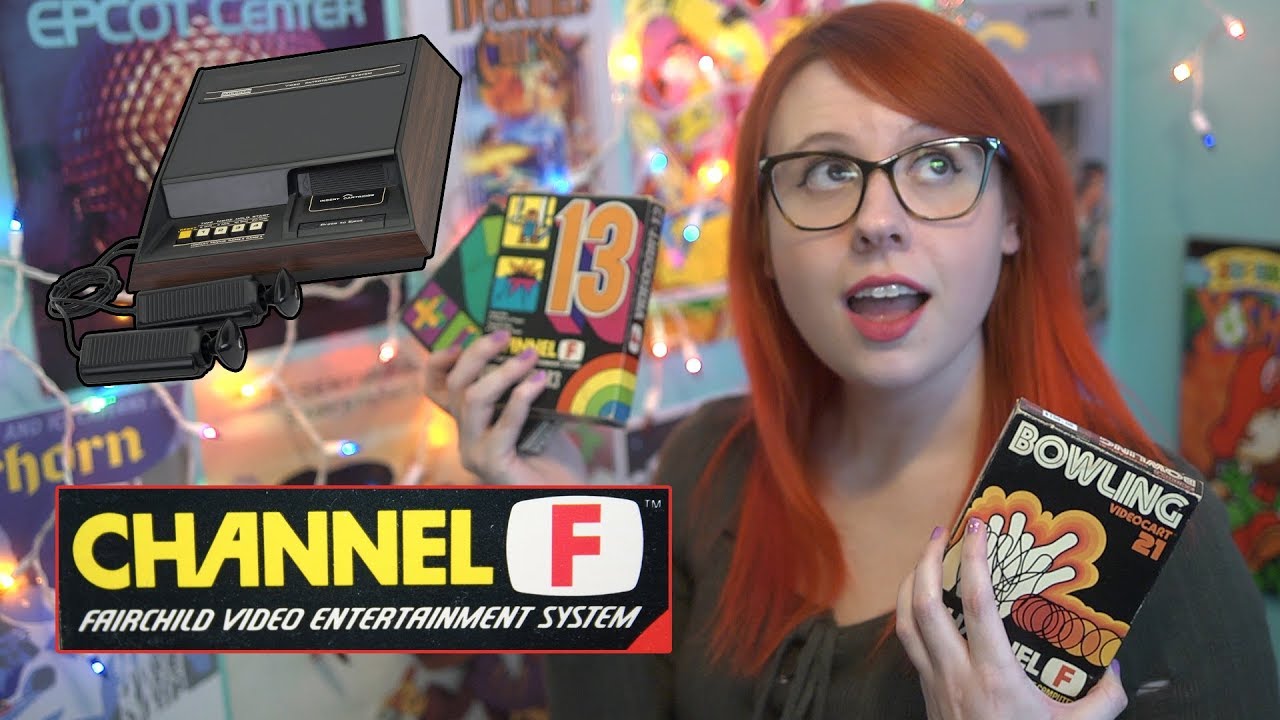 The First Console to EVER use Cartridges! The Fairchild Channel F