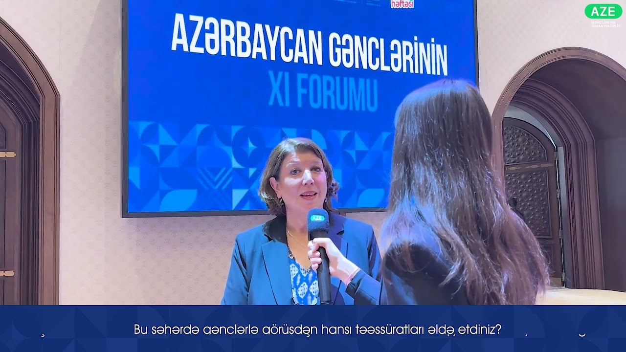 BMT-nin Məskunlaşma Proqramının ölkə üzrə rəhbəri Anna Soave suallarımızı cavablandırıb