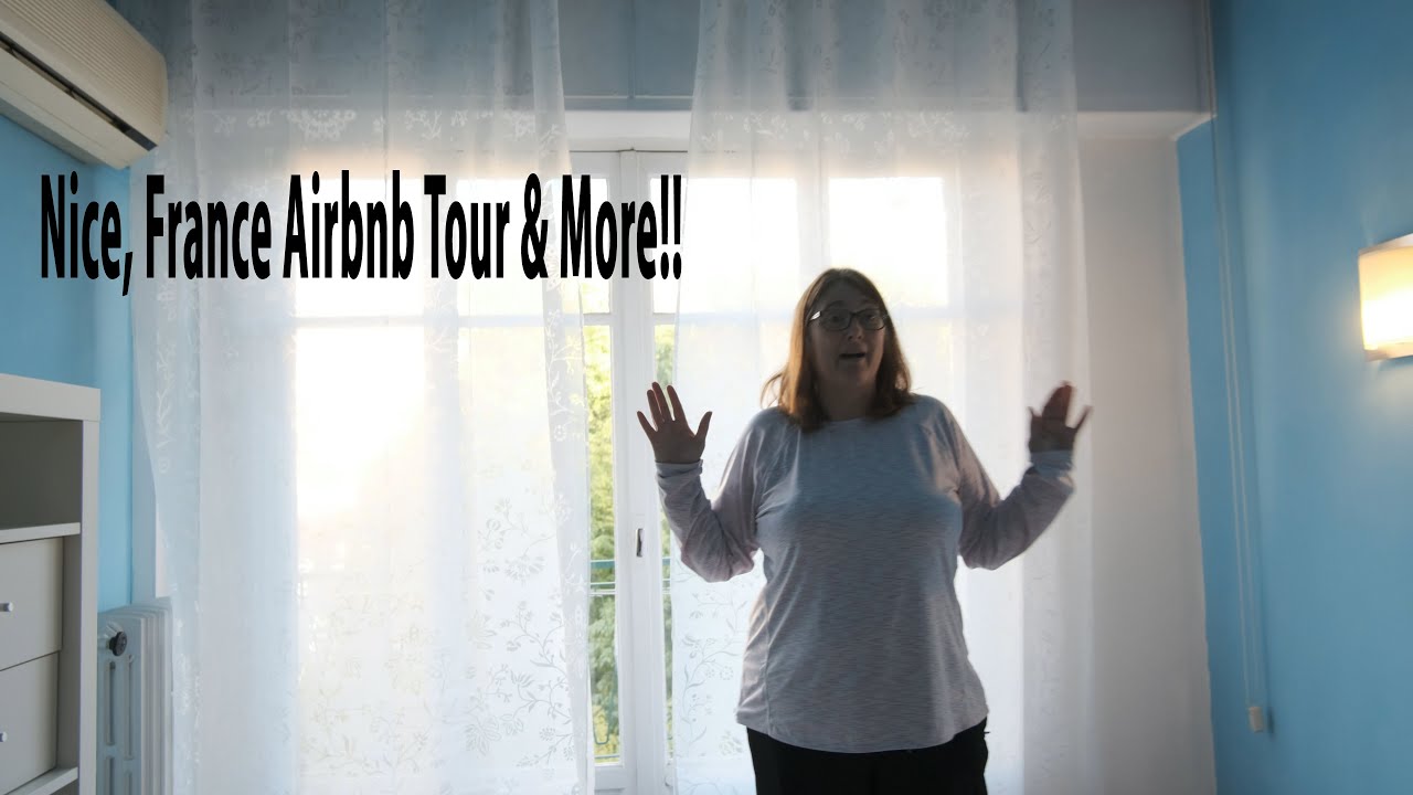 Our First 2 Days in Nice France - A Tour Of Our Airbnb, Visits To A Cemetery, Park & Promenade