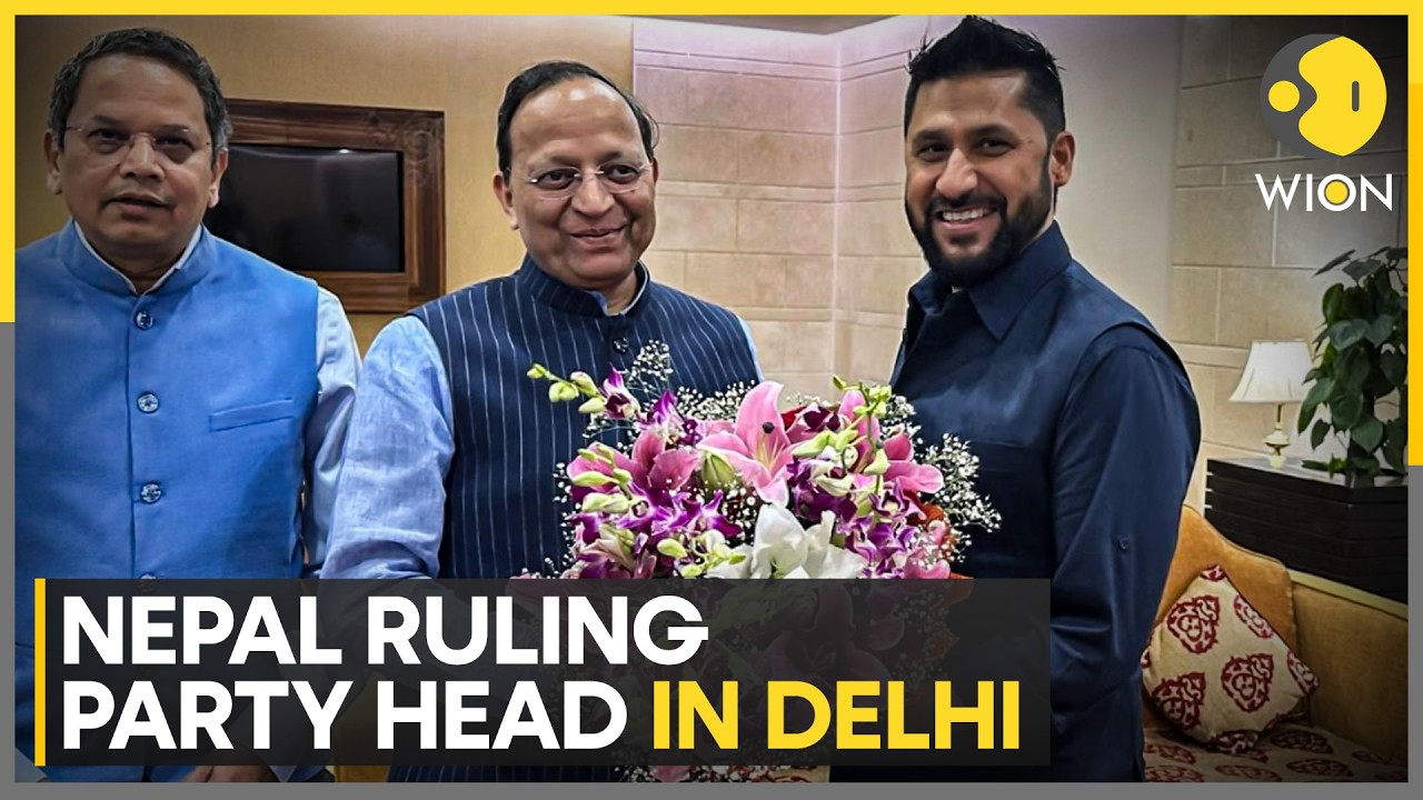 India-Nepal Ties: Rabi Lamichhane Meets BJP Chief in Delhi Amid Border Tensions | WION
