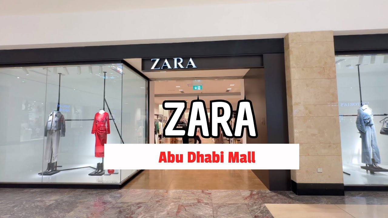 ZARA Winter Collection at Abu Dhabi Mall 2023