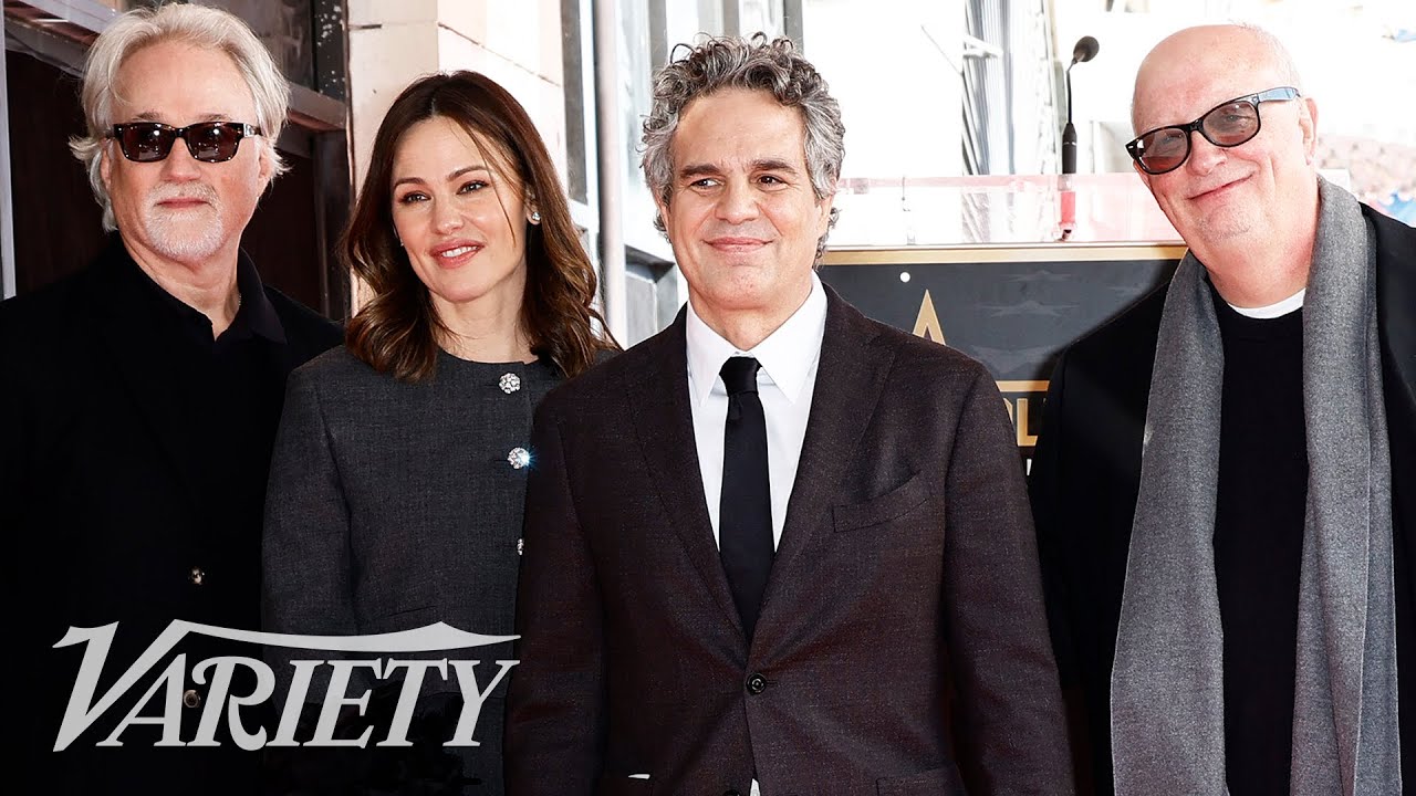 Mark Ruffalo Walk of Fame Ceremony