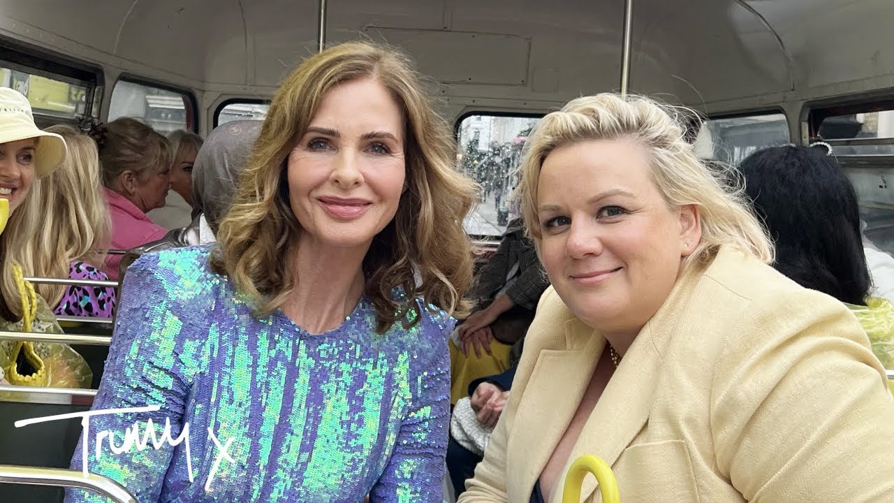 Trinny & Claire Talk All Things SPF On Our Tour Bus | Skincare Tips | Trinny