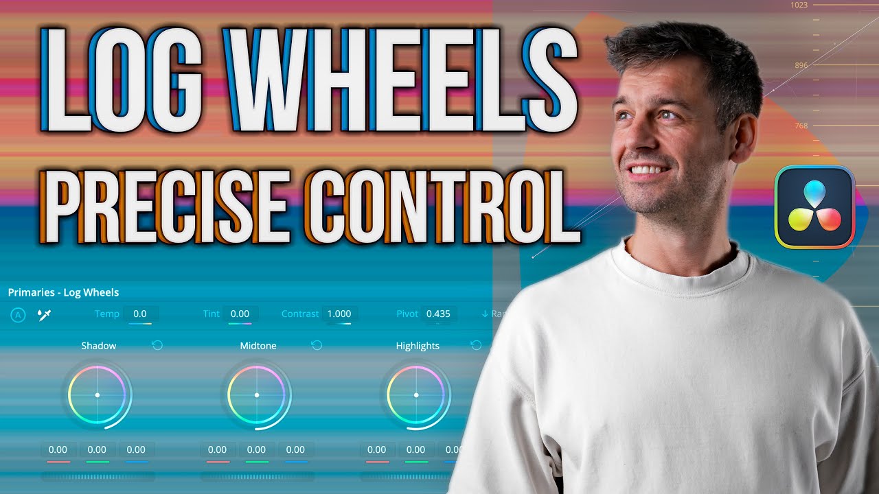 Master Log Wheels | Precise Color Control in DaVinci Resolve 20