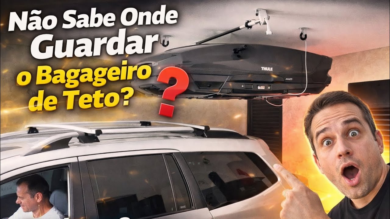 Não Sabe Onde Guardar o Bagageiro de Teto? Conheça o Thule MultiLift