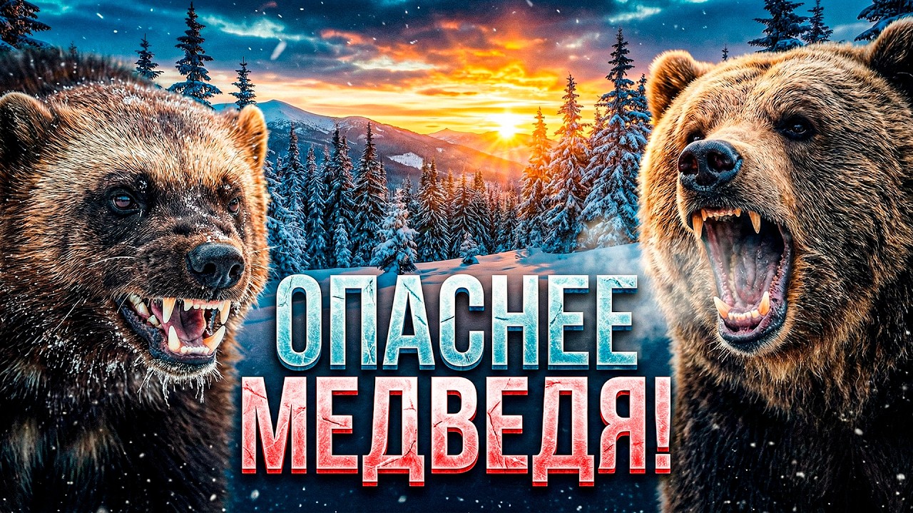 Почему МЕДВЕДЬ убегает от НЕГО? Секрет дьявола тайги!
