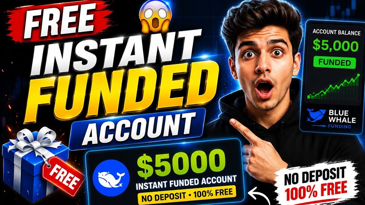 How to Get Free $5k Funded Account | Free $5,000 Funded account #forex #propfirm