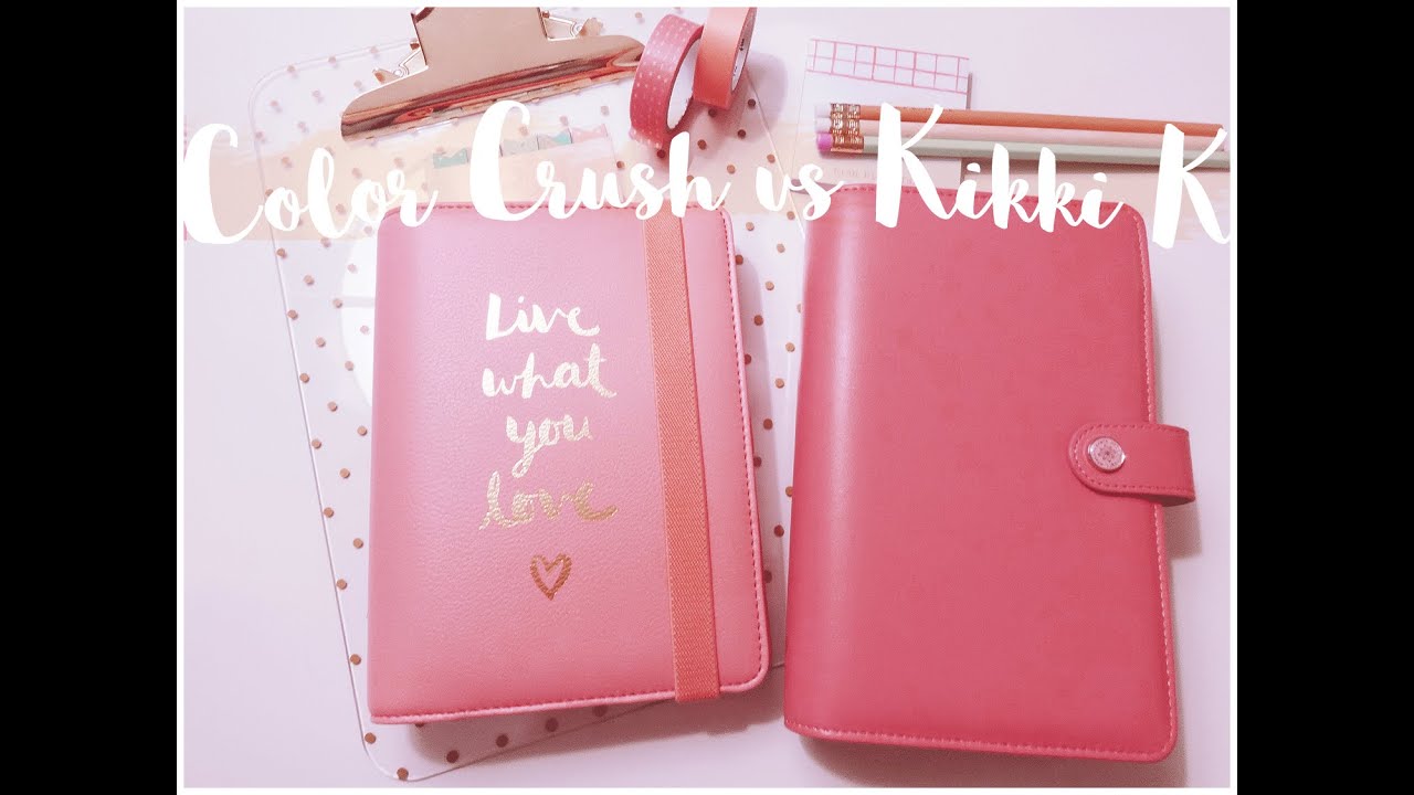 Pink Planner Collection & Color Crush - Kikki K Review