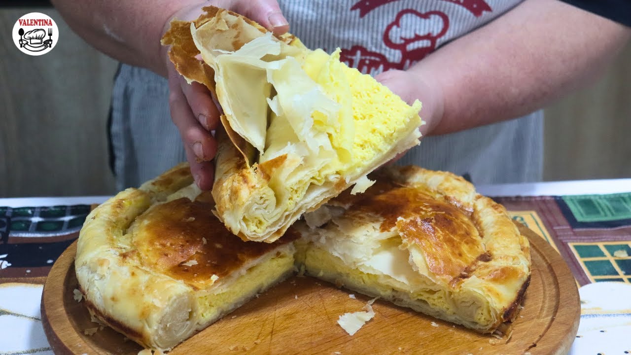 Bakina Domaća Pita od HILJADU LISTIĆA😲Ne ostaje ni mrvica-Ukusnija od bureka❗