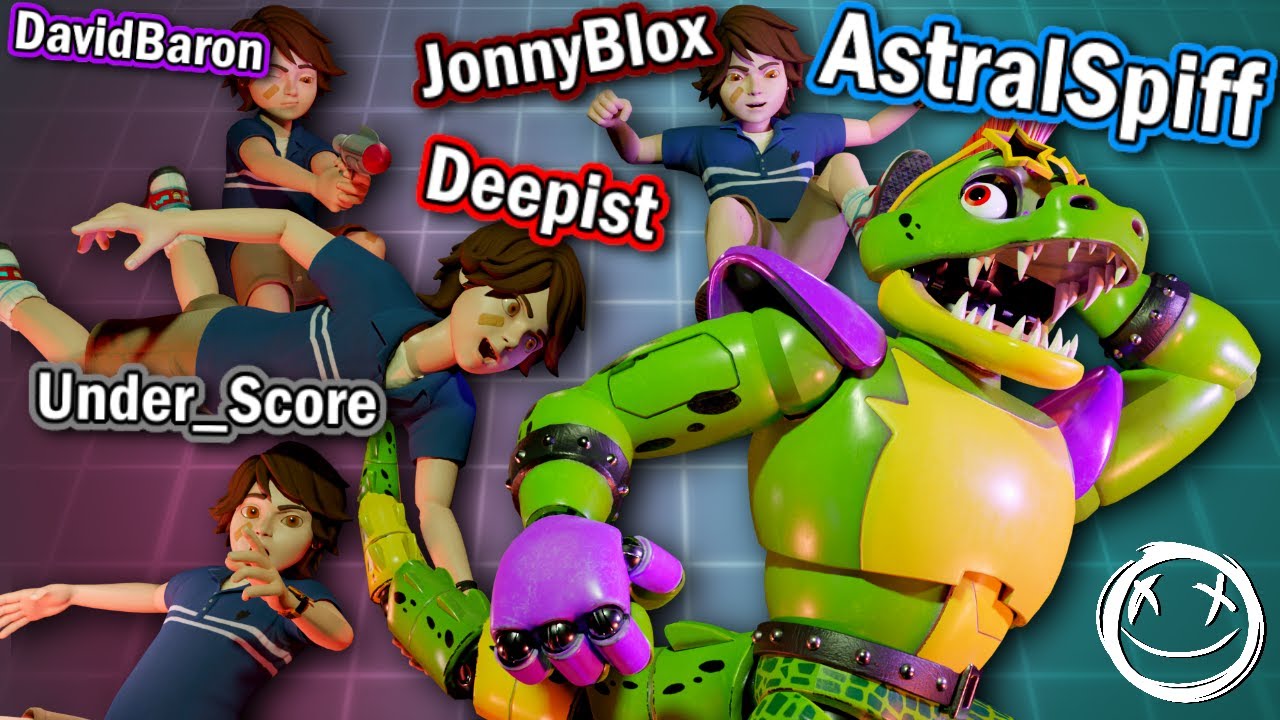 FNAF SB Multiplayer is SUPER CHAOTIC! - w/ AstralSpiff, JonnyBlox, Deepist, and Under_Score...