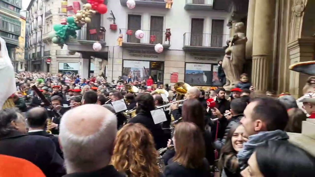 Iruñeko erraldoiak 2023ko San saturninon/Gigantes de Pamplona en San saturnino 2023