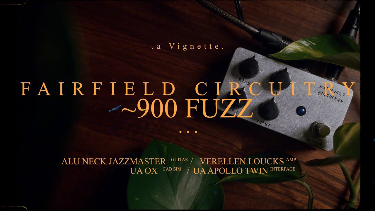 Circa 900 different Flavors of Fuzz with the ~900 Fuzz by Fairfield Circuitry  | Vignette Demos