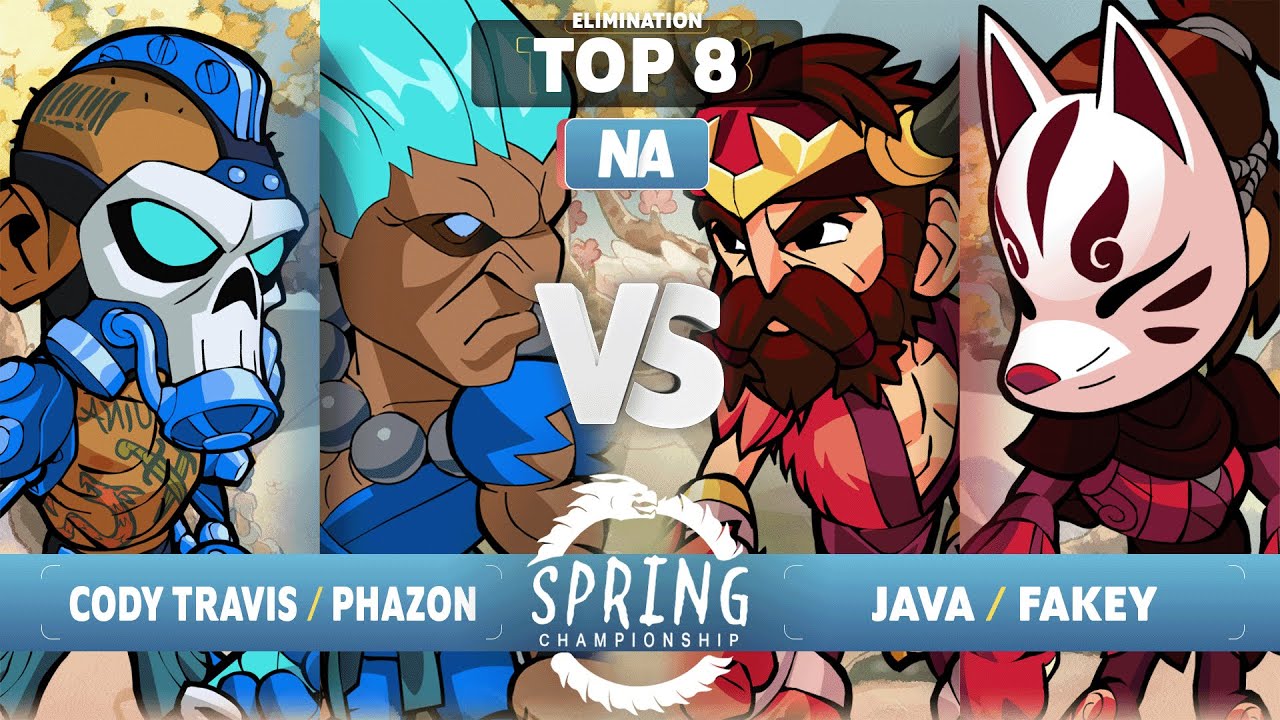Cody Travis & Phazon vs Java & Fakey - Top 8 Elimination - Spring Championship 2023 - NA 2v2