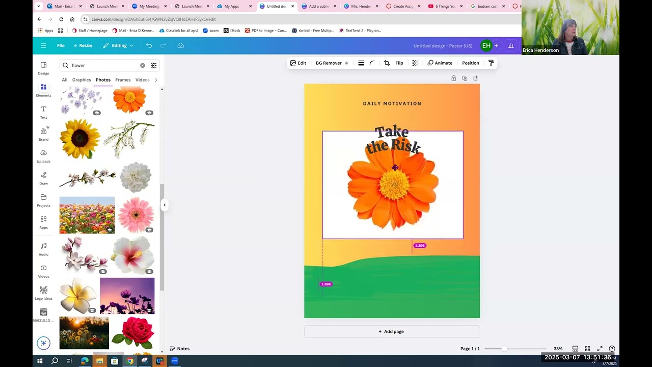 How to make a motivational poster