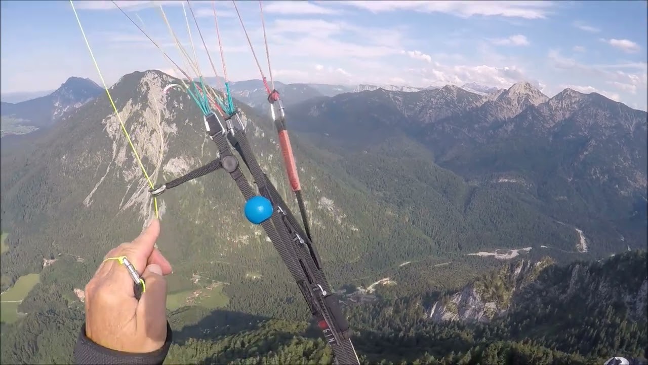 Ruhpolding Gleitschirmflug Juni 2022