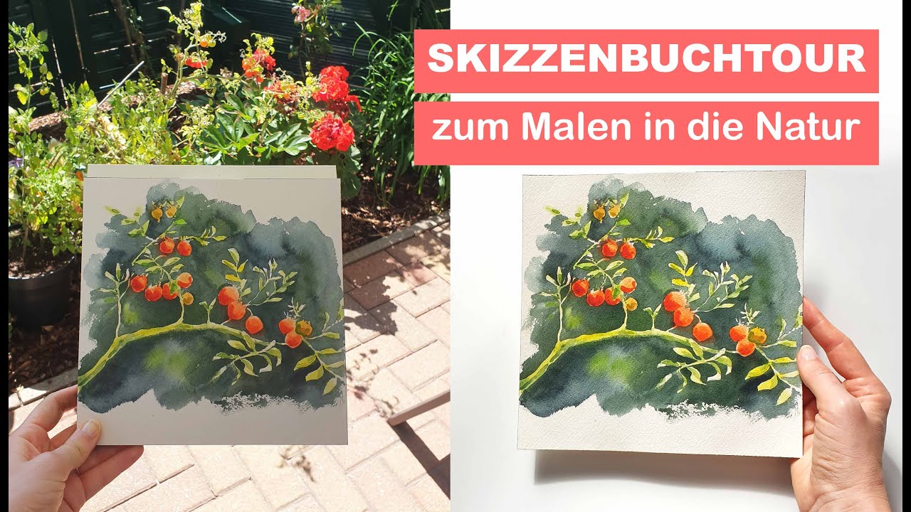 Negativtechnik Tipps für Aquarelleinsteiger + Papierwahl