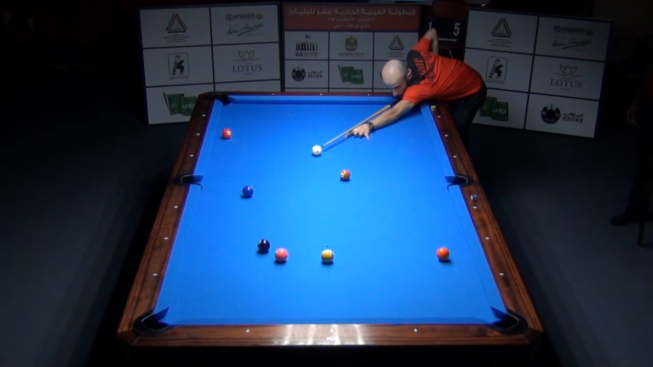 11th Arab Billiard Championship-2015 9-Ball Doubles Final (UAE vs Qatar)