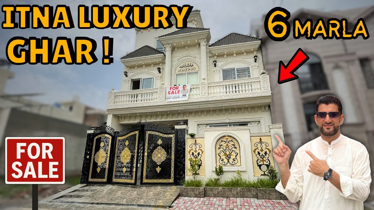 Luxurious Dream House! 6 Marla Ghar at Amazing Price 🔥