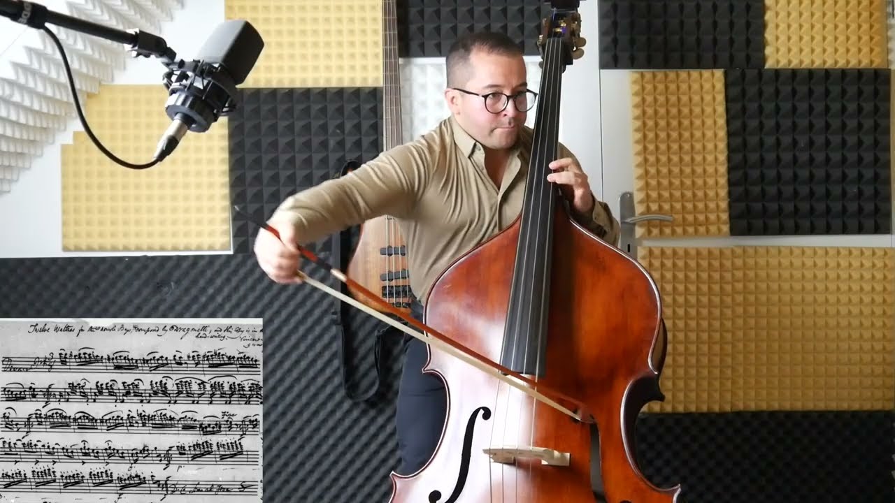 Dragonetti, Domenico – Waltz No. 1 for Solo Double Bass