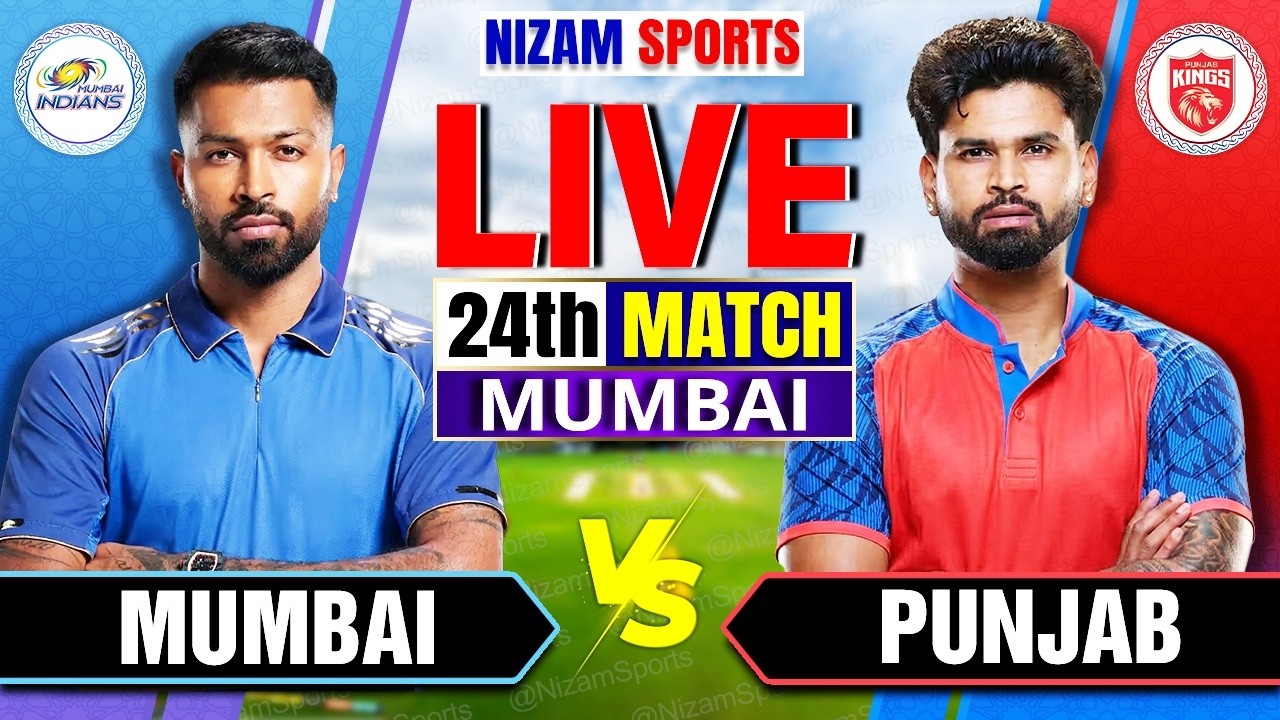 MI vs PBKS Live Score & Hindi Commentary | Mumbai Indians vs Punjab Kings | IPL 2026 Today Match