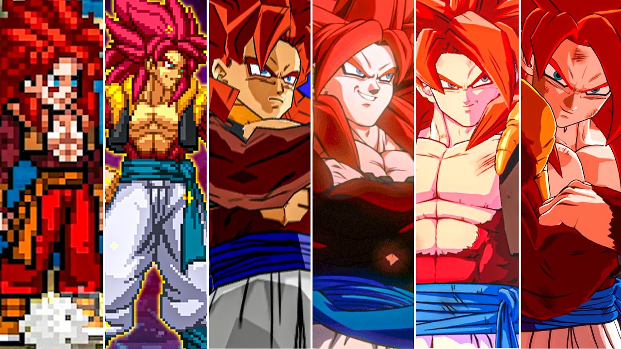 (Update 2025) Fusion GOGETA Super Saiyan 4 – Transformation & Ultimate Attacks ALL GAMES 🦋🦋