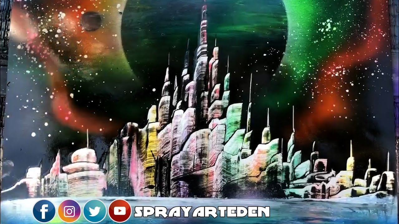 Happy Building by Spray Art Eden