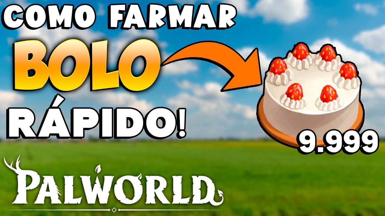 COMO FARMAR MUITO BOLO R&Aacute;PIDO no PALWORLD