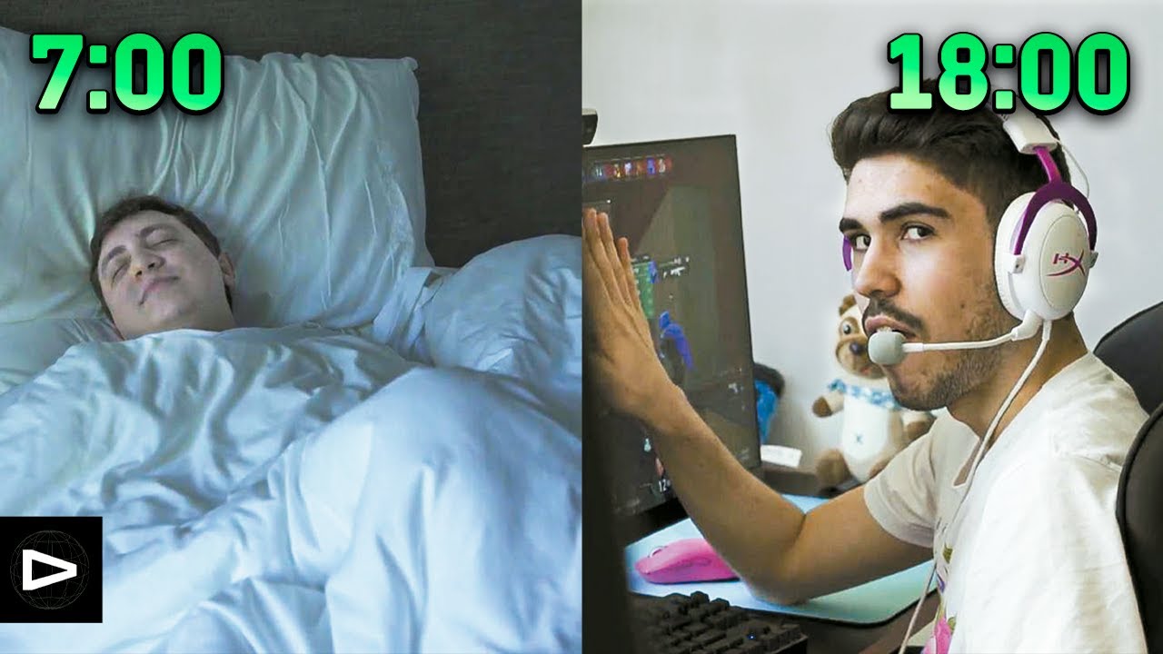 1 DIA na vida de um PRO PLAYER de VALORANT!